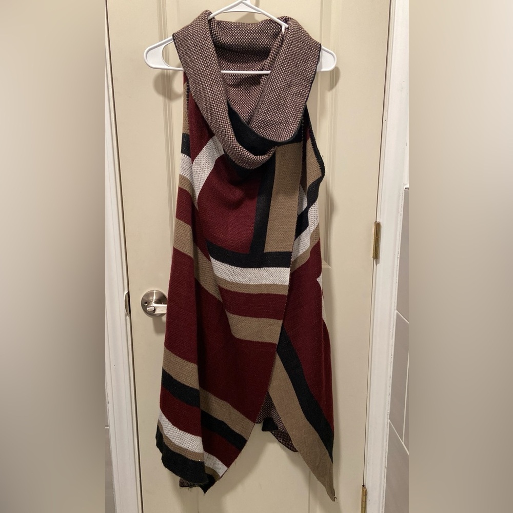 Chic Color Block Wrap